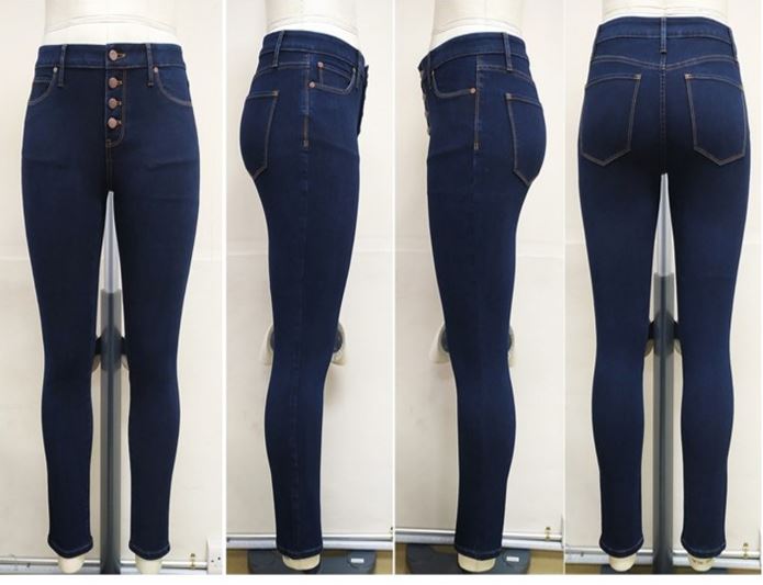 Women's Buttonfly Skinny Jeans